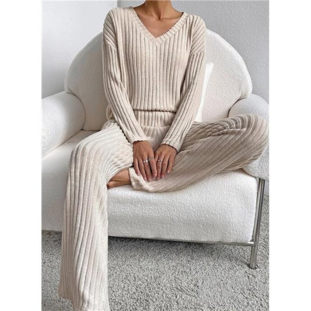 Women's Pajama Set, 2 Piece Lounge Sets - Picture 6 of 7